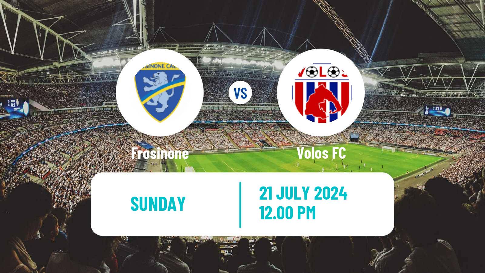 Soccer Club Friendly Frosinone - Volos