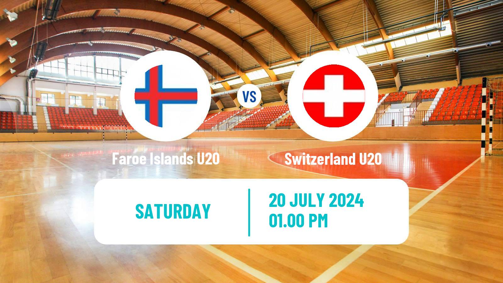Handball European Championship U20 Handball Faroe Islands U20 - Switzerland U20