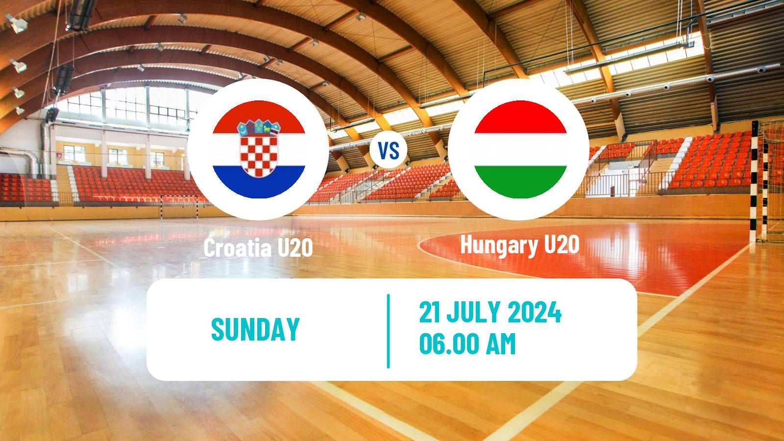 Handball European Championship U20 Handball Croatia U20 - Hungary U20
