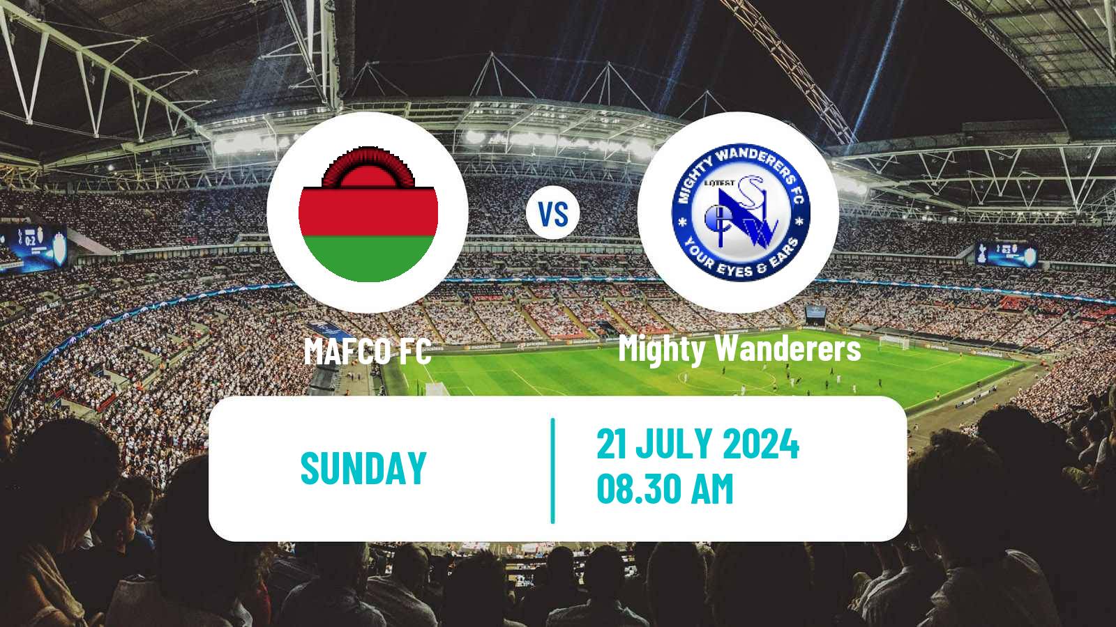 Soccer Malawi Premier Division MAFCO - Mighty Wanderers