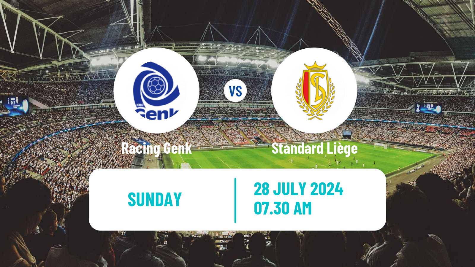 Soccer Belgian Jupiler Pro League Genk - Standard Liège