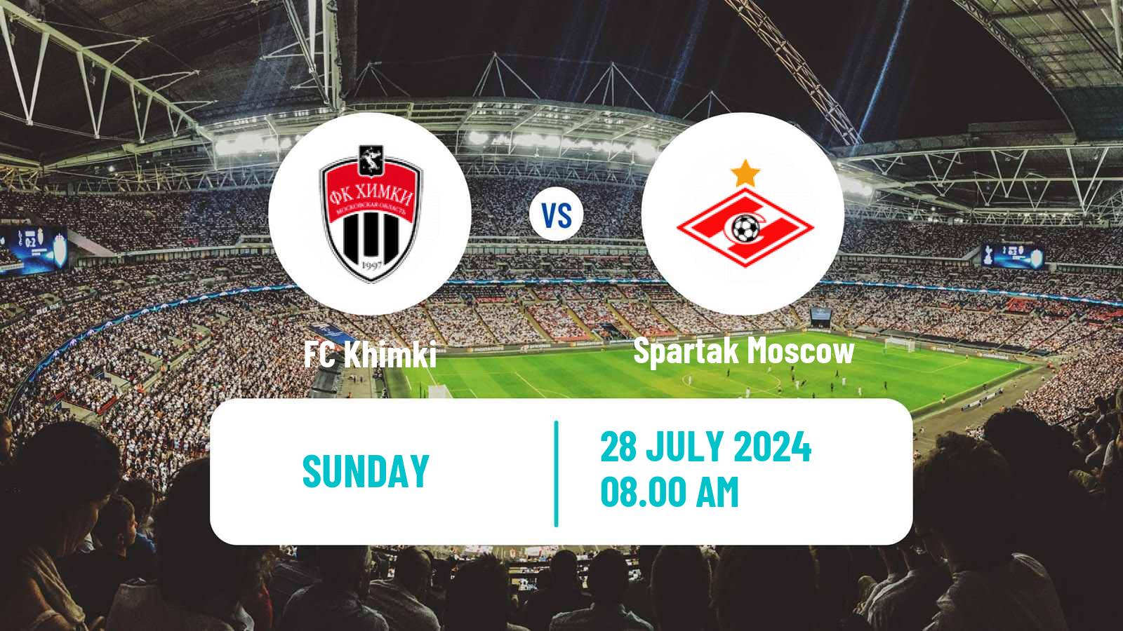 Soccer Russian Premier League Khimki - Spartak Moscow