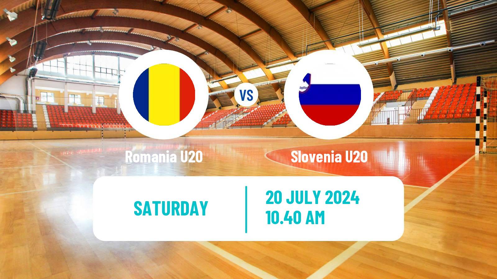 Handball European Championship U20 Handball Romania U20 - Slovenia U20