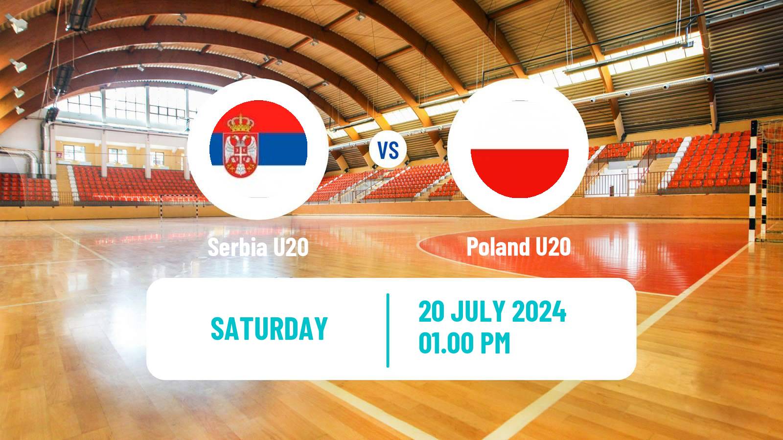 Handball European Championship U20 Handball Serbia U20 - Poland U20
