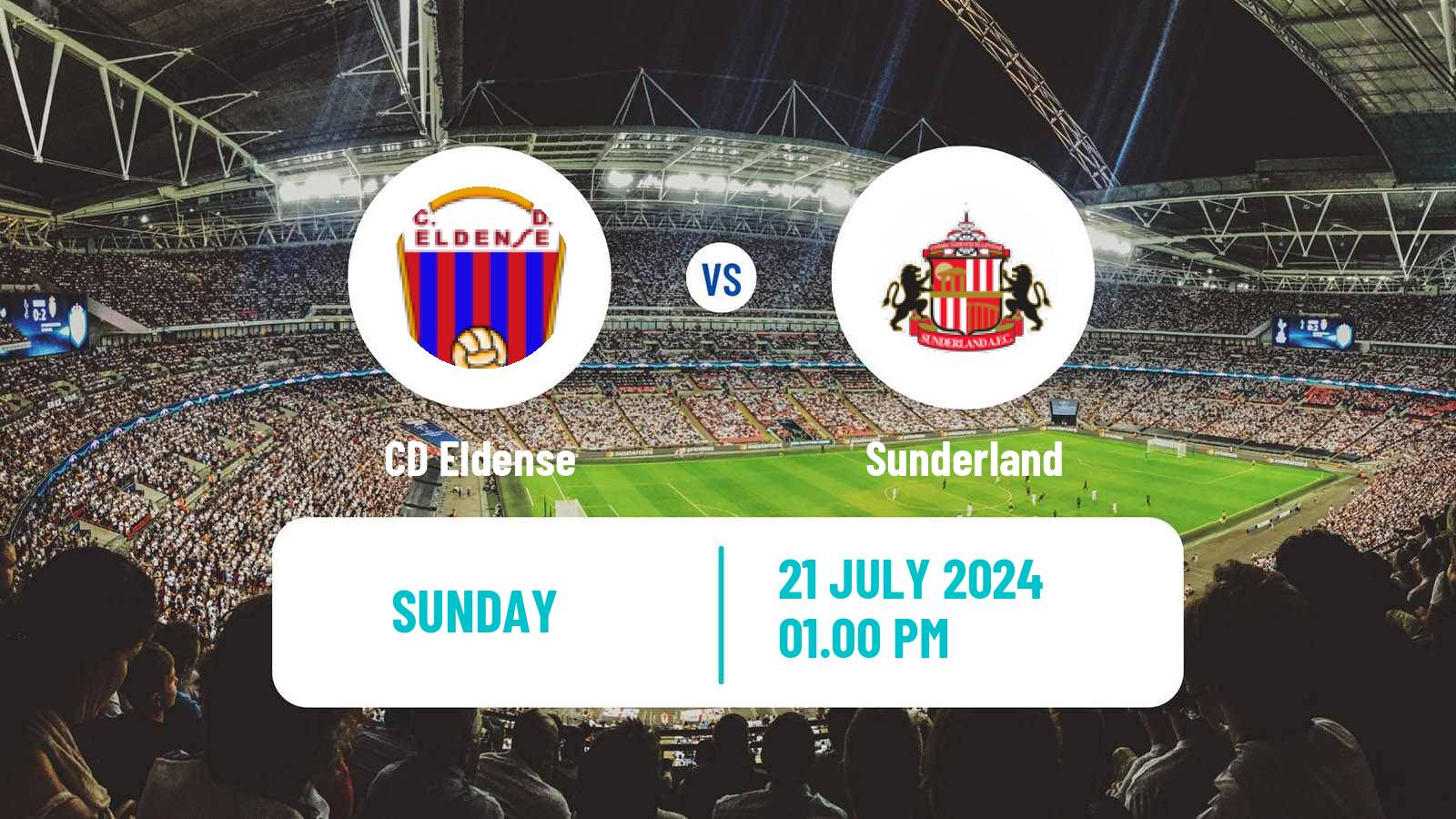 Soccer Club Friendly Eldense - Sunderland