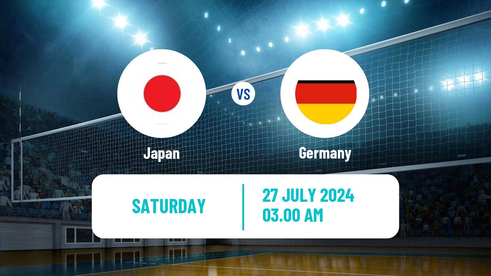 Volleyball Olympic Games - Volleyball Japan - Germany