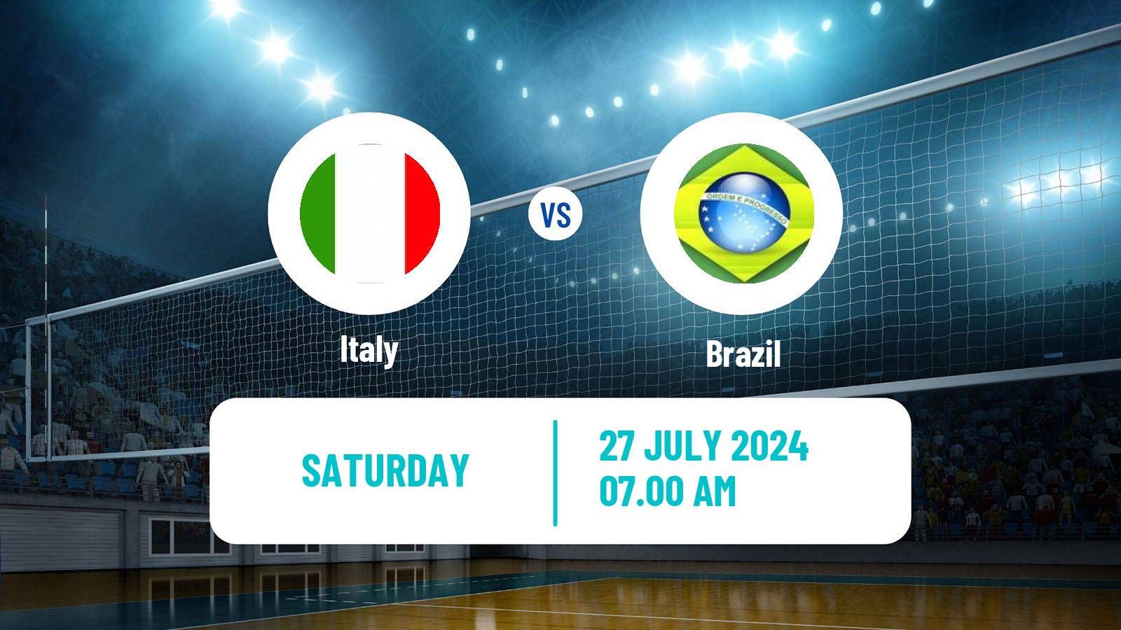 Volleyball Olympic Games - Volleyball Italy - Brazil