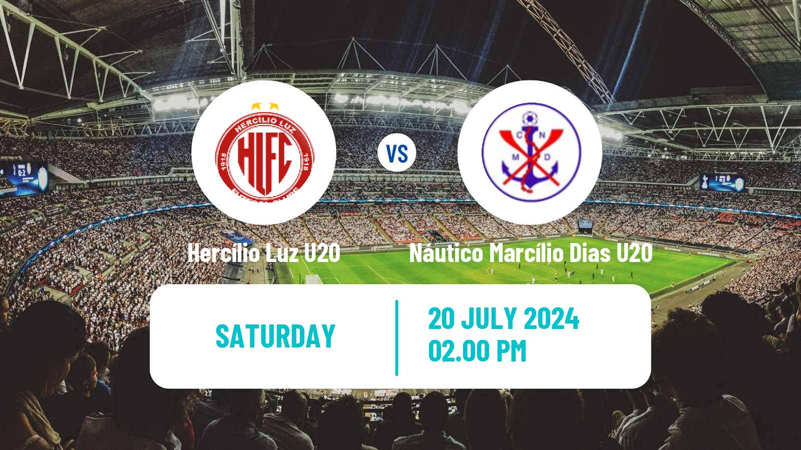 Soccer Brazilian Catarinense U20 Hercílio Luz U20 - Náutico Marcílio Dias U20