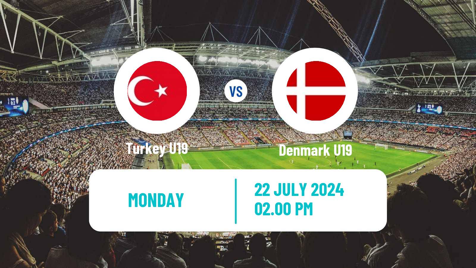 Soccer UEFA Euro U19 Turkey U19 - Denmark U19