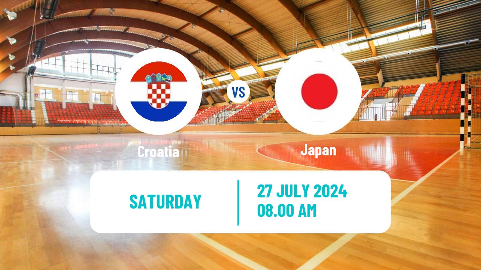 Handball Olympic Games - Handball Croatia - Japan