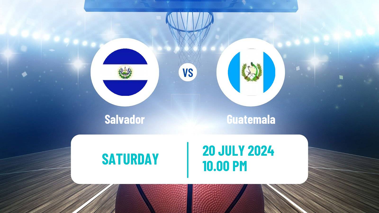 Basketball World Championship Basketball Salvador - Guatemala