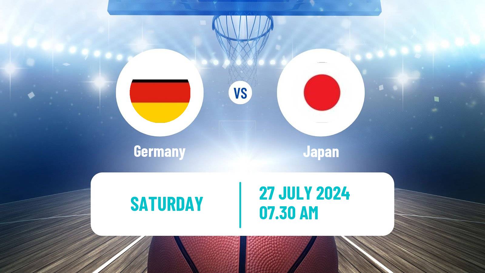 Basketball Olympic Games - Basketball Germany - Japan