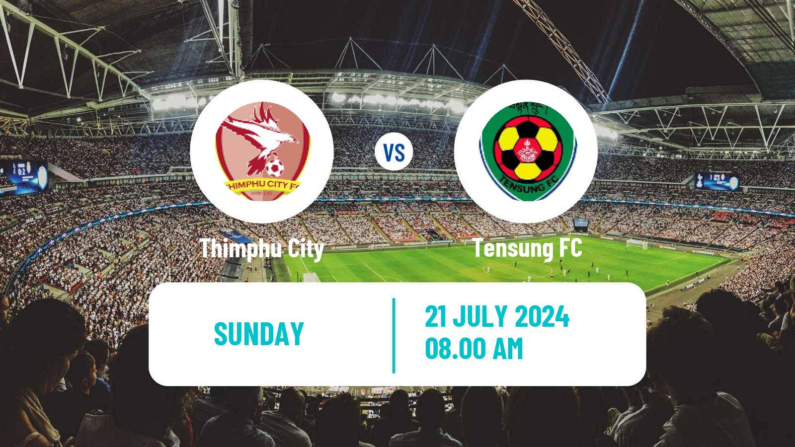 Soccer Bhutan Premier League Thimphu City - Tensung