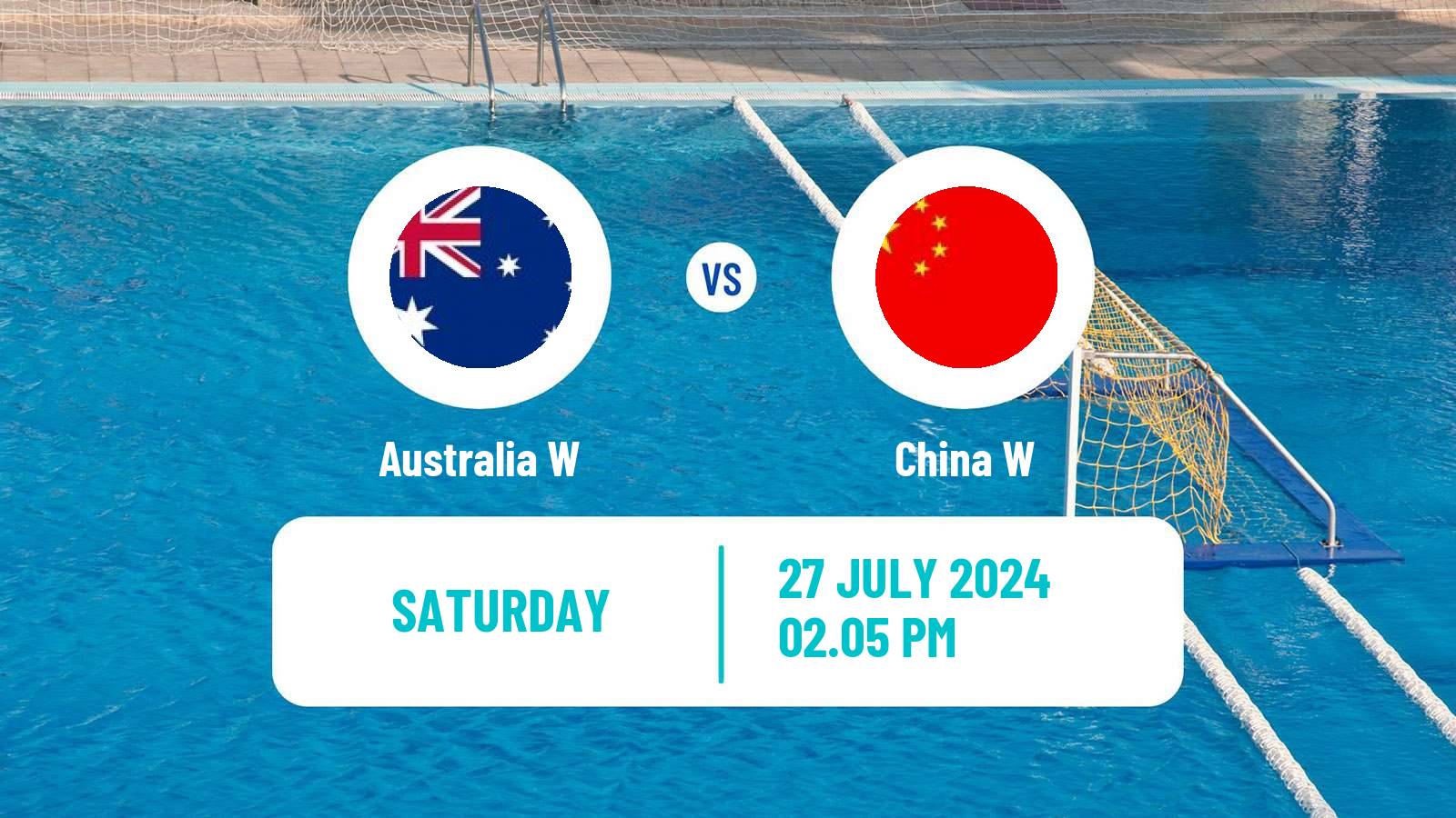 Water polo Olympic Games - Water polo Women Australia W - China W