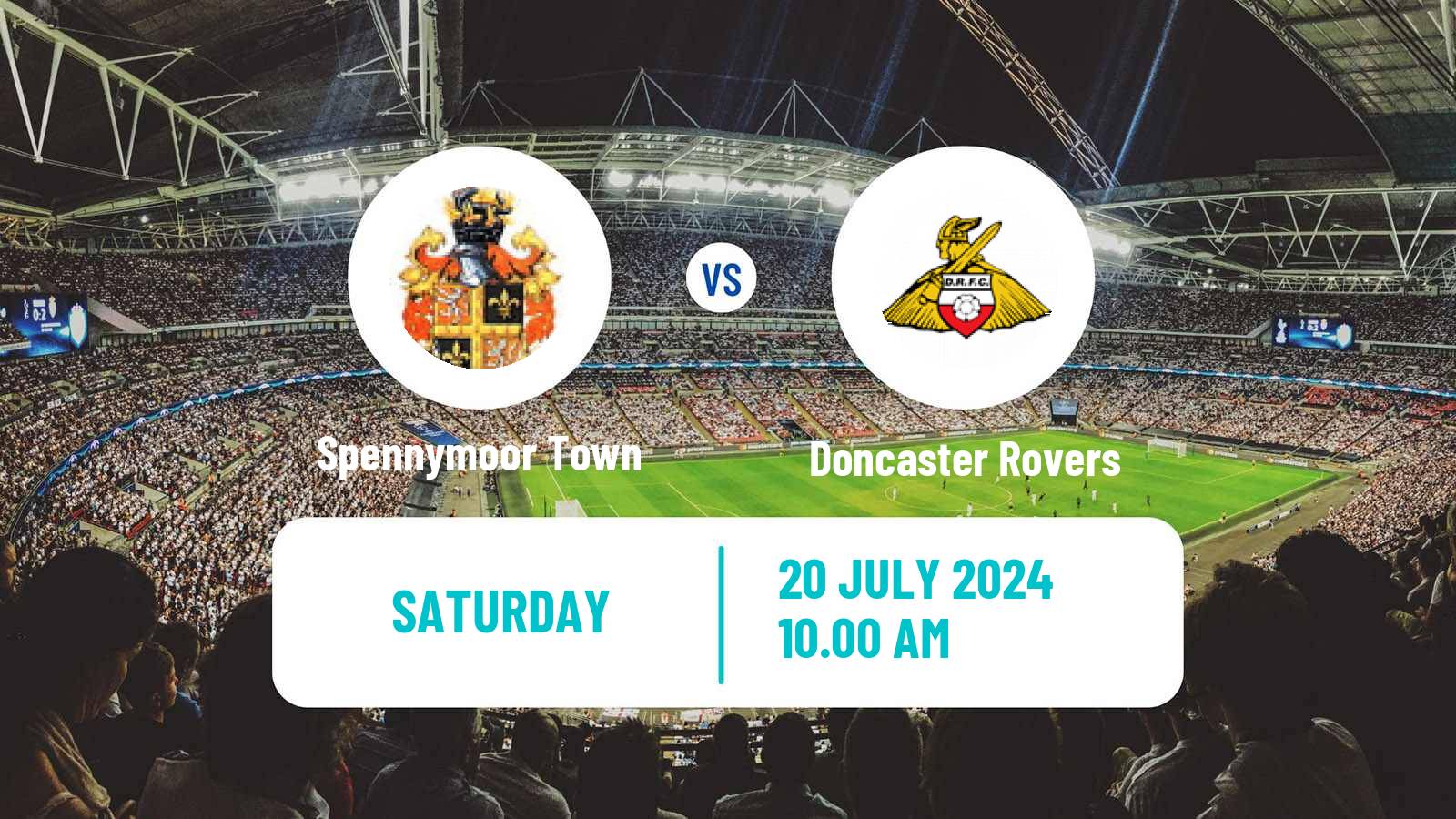 Soccer Club Friendly Spennymoor Town - Doncaster Rovers