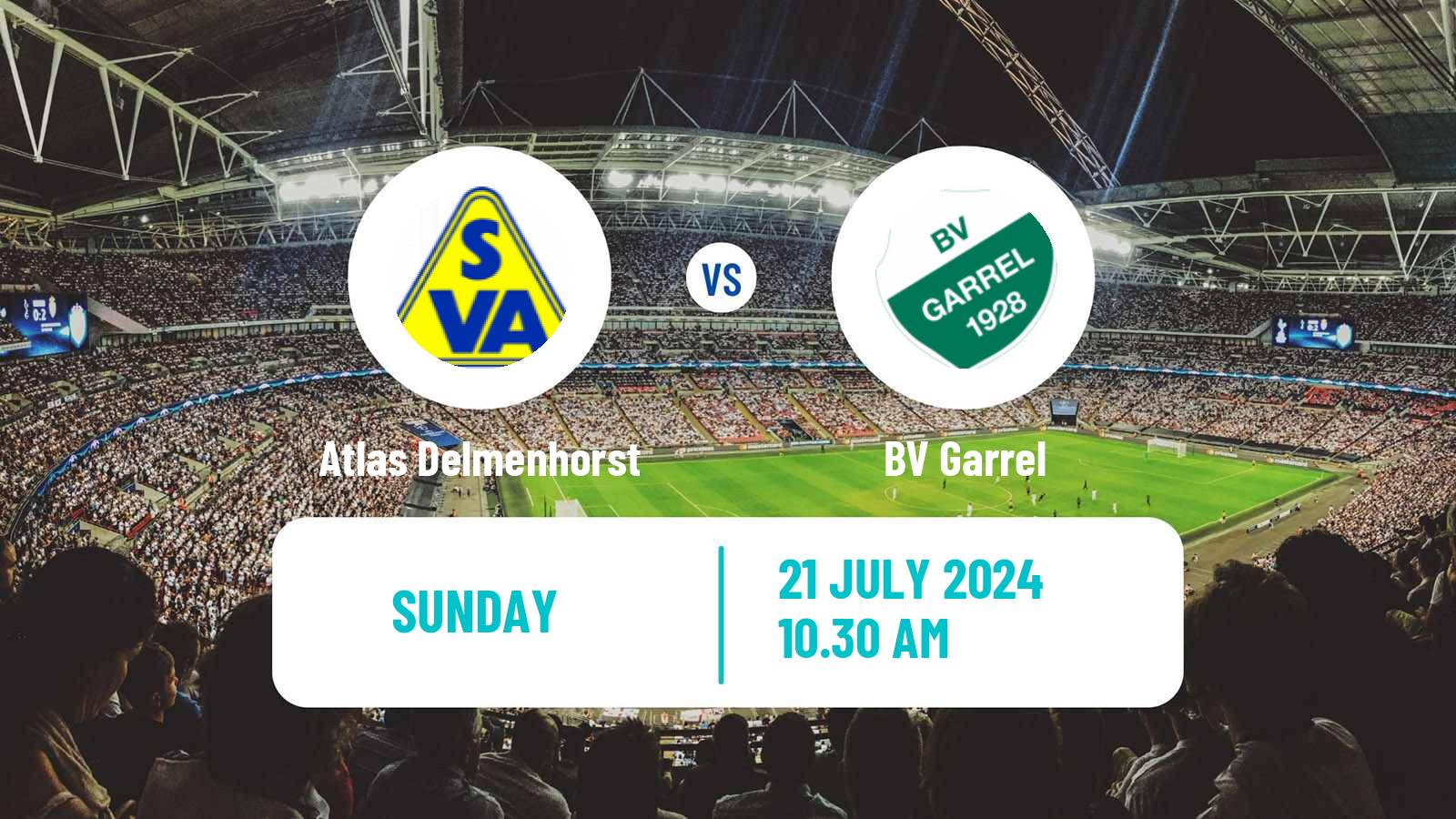 Soccer Club Friendly Atlas Delmenhorst - Garrel