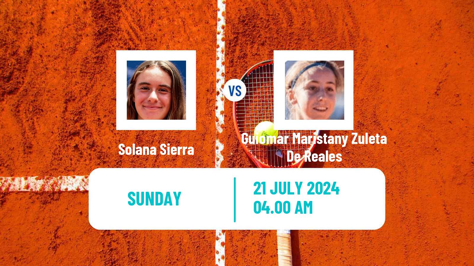 Tennis ITF W35 Torino Women Solana Sierra - Guiomar Maristany Zuleta De Reales