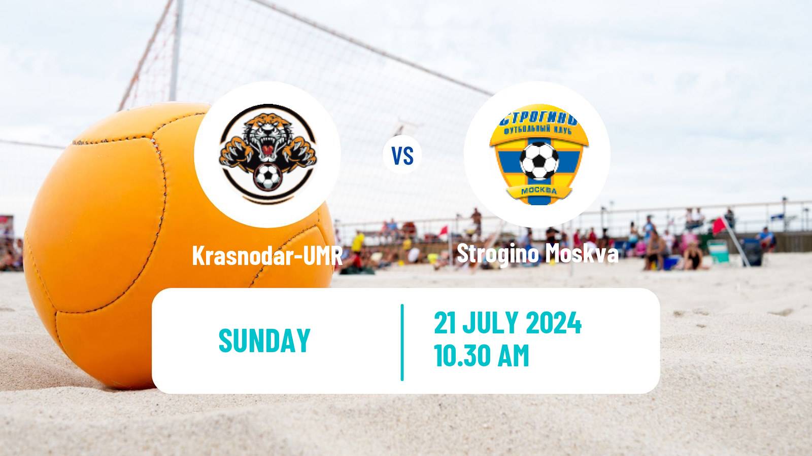 Beach soccer Superliga Krasnodar-UMR - Strogino Moskva