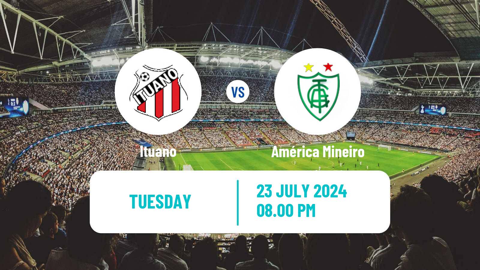 Soccer Brazilian Serie B Ituano - América Mineiro