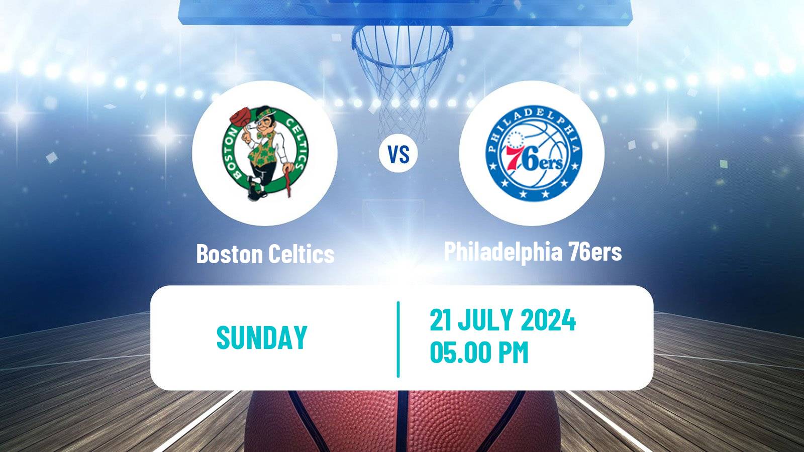 Basketball NBA Las Vegas Summer League Boston Celtics - Philadelphia 76ers