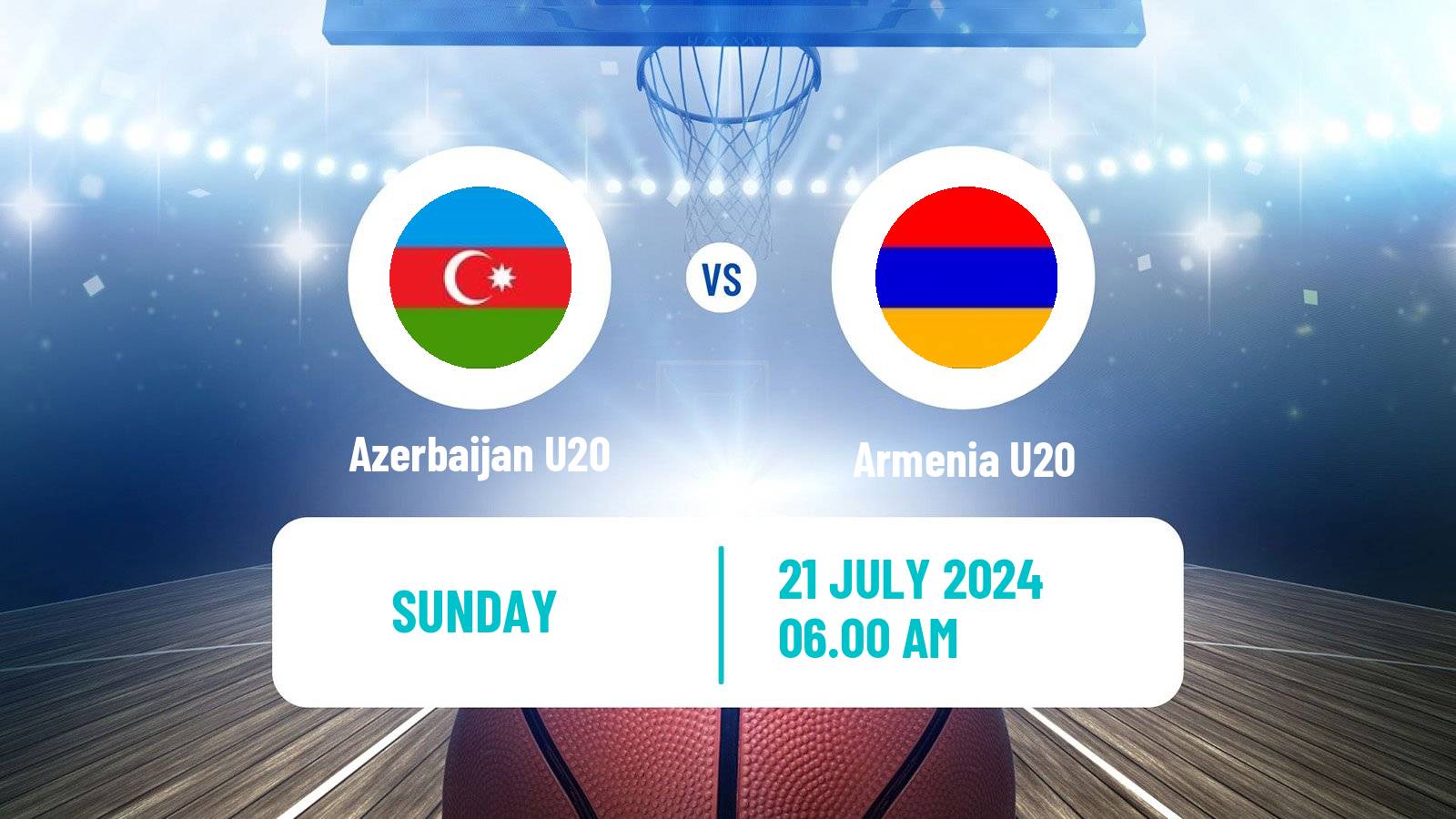 Basketball EuroBasket U20 B Azerbaijan U20 - Armenia U20