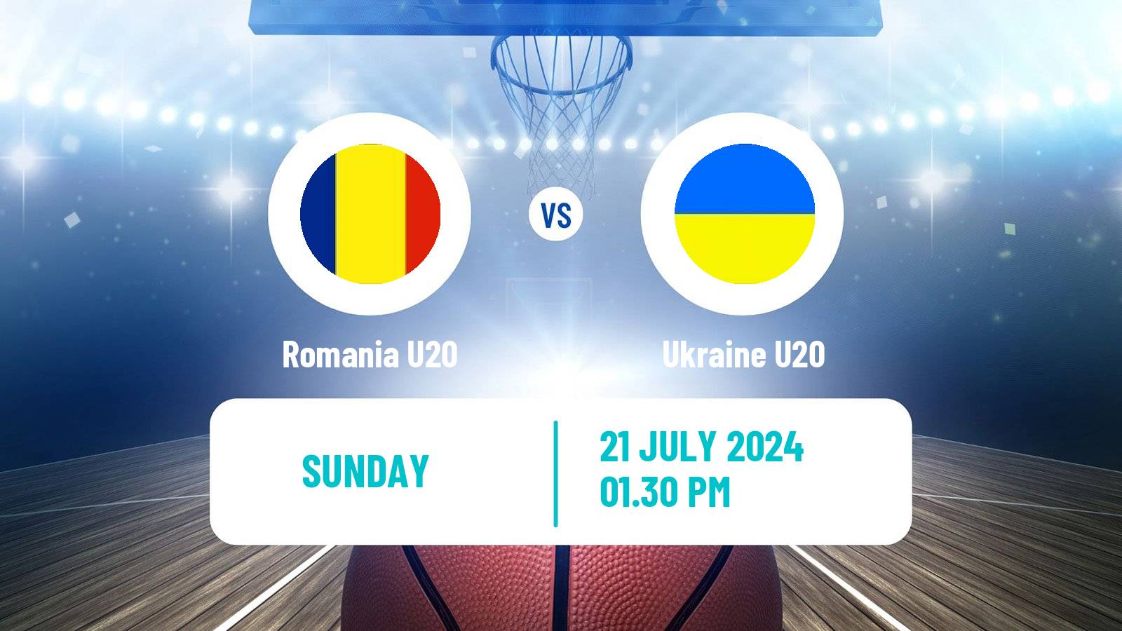 Basketball EuroBasket U20 B Romania U20 - Ukraine U20