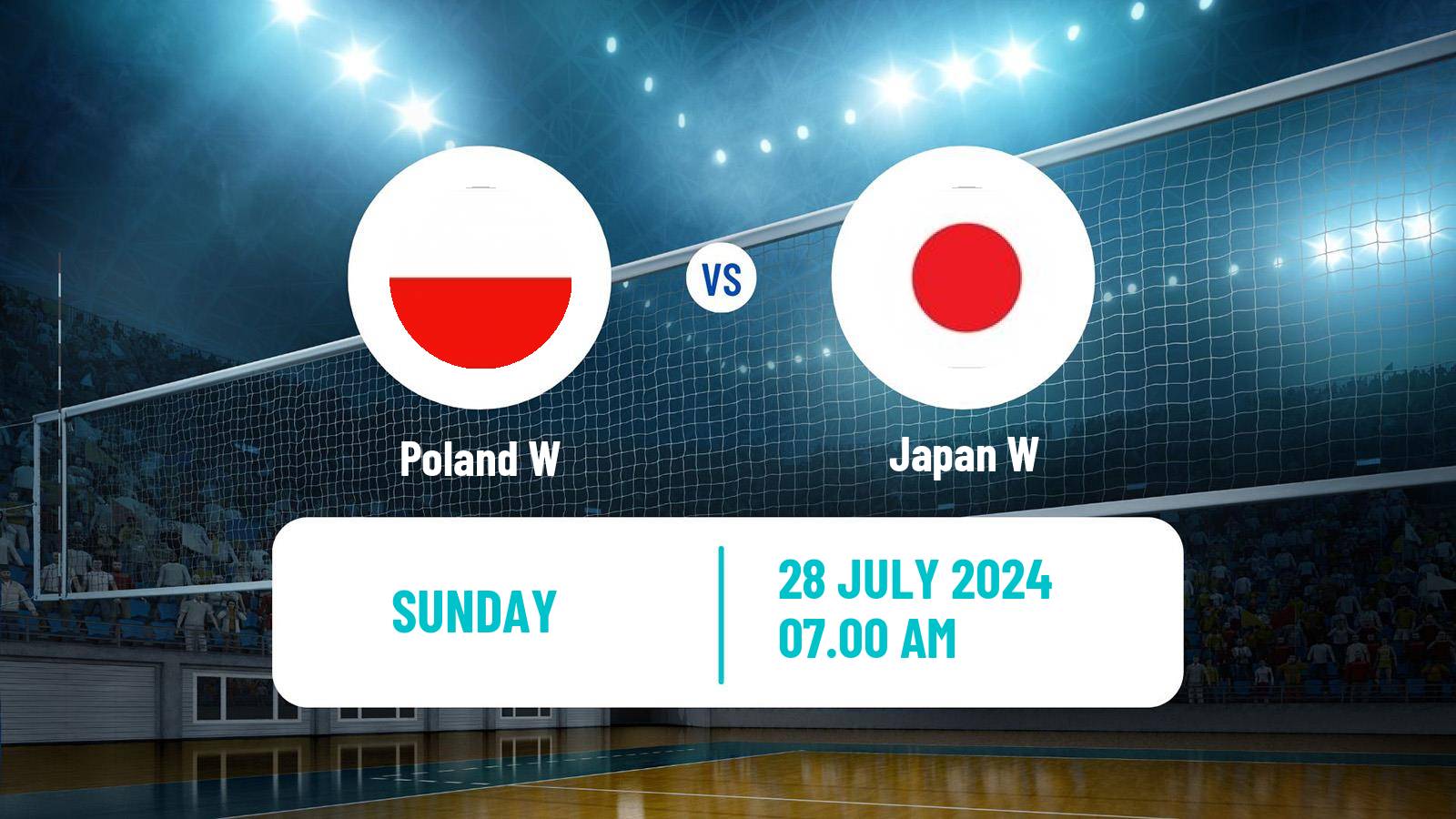 Volleyball Olympic Games - Volleyball Women Poland W - Japan W