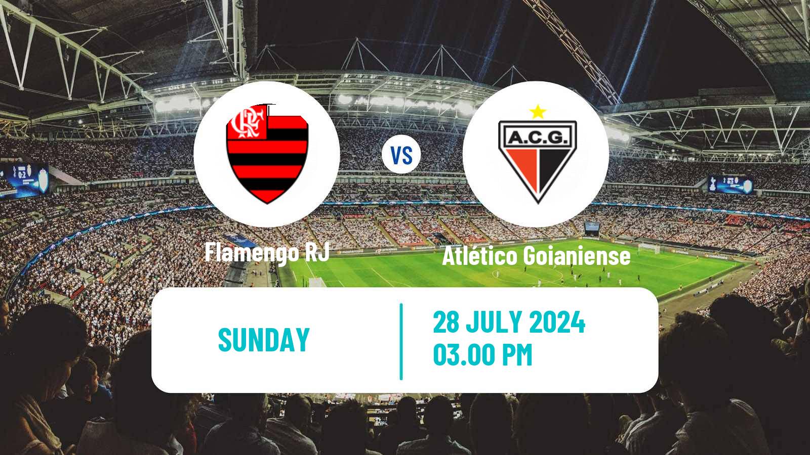 Soccer Brazilian Serie A Flamengo - Atlético Goianiense