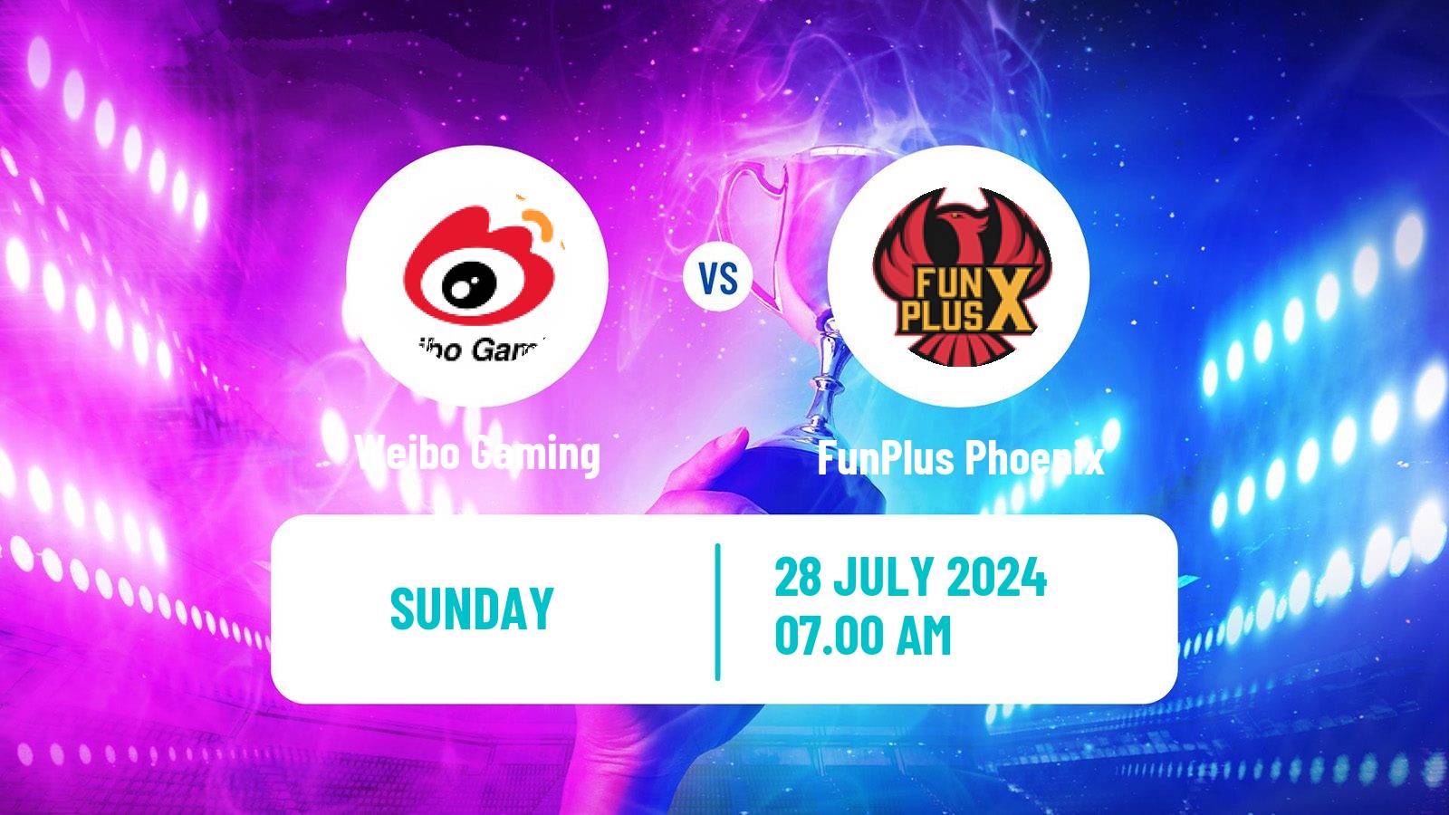 Esports League Of Legends Lpl Weibo Gaming - FunPlus Phoenix