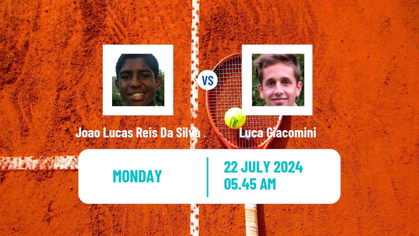 Tennis Verona Challenger Men Joao Lucas Reis Da Silva - Luca Giacomini