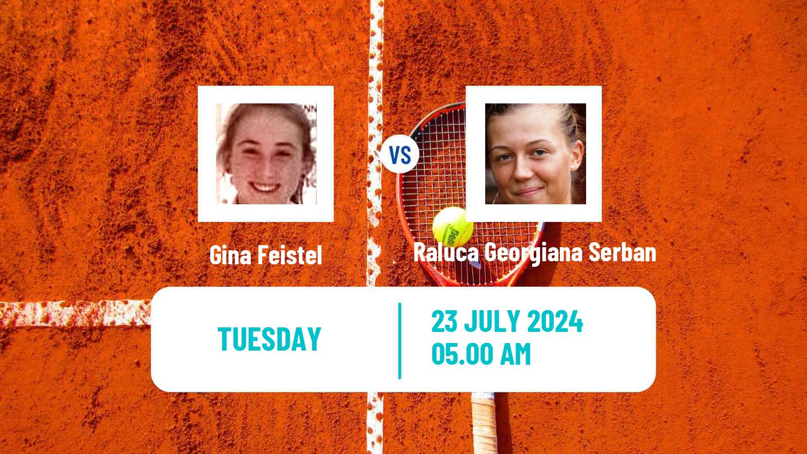 Tennis Warsaw Challenger Women Gina Feistel - Raluca Georgiana Serban