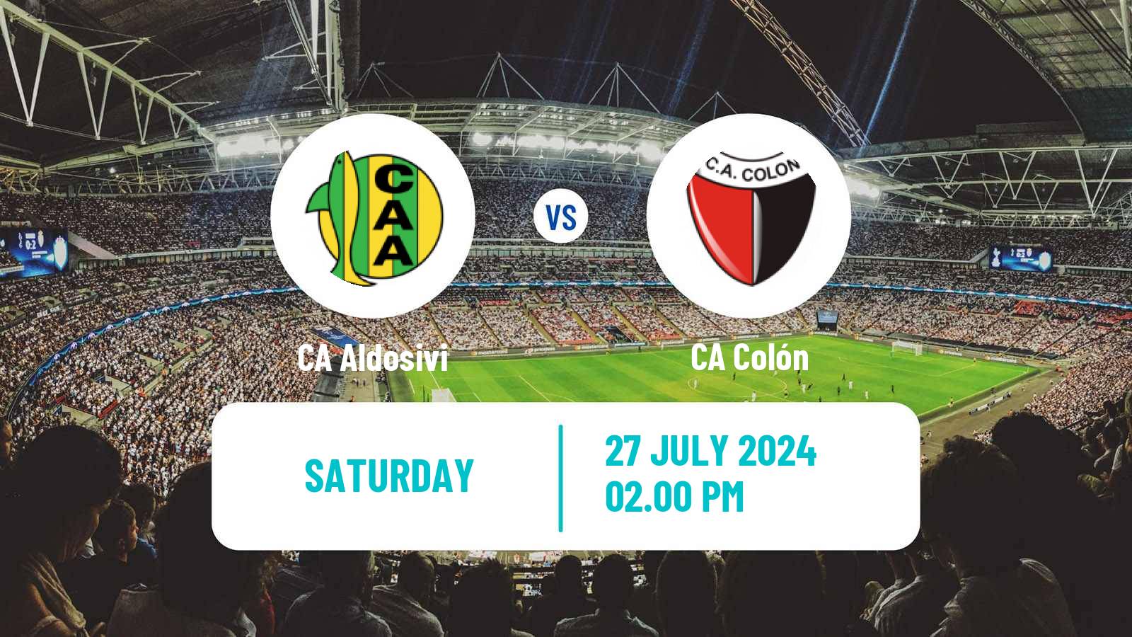 Soccer Argentinian Primera Nacional Aldosivi - Colón