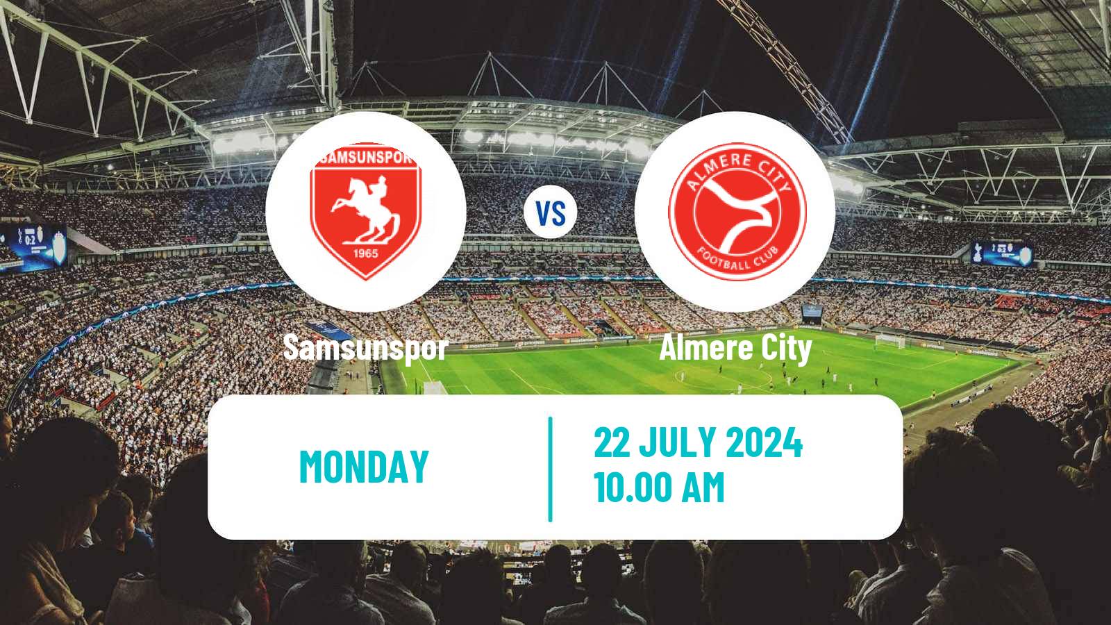 Soccer Club Friendly Samsunspor - Almere City