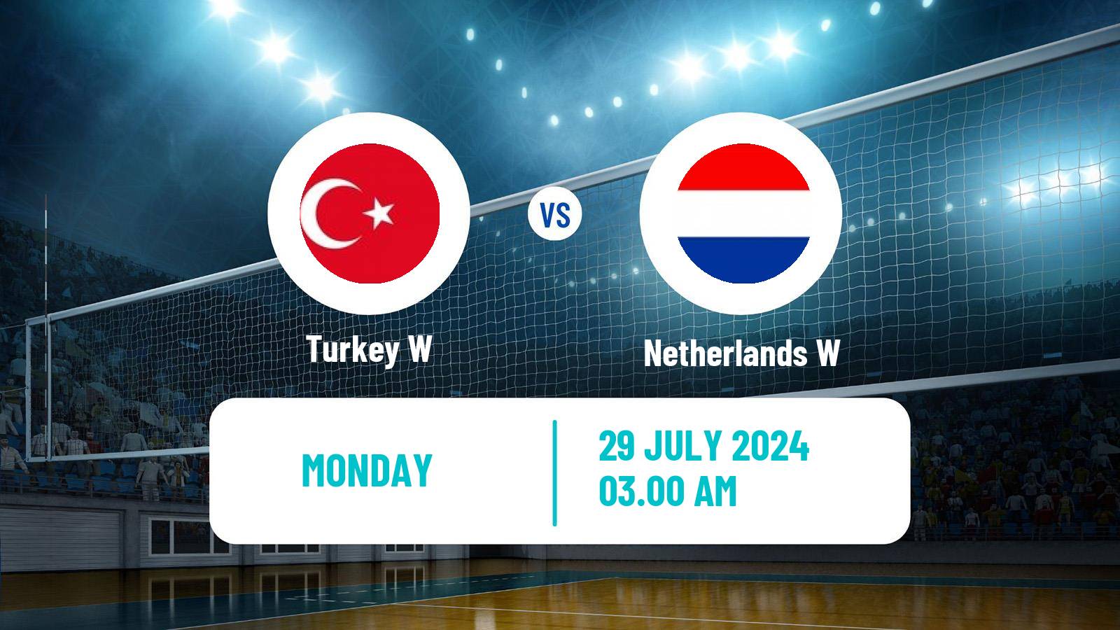 Volleyball Olympic Games - Volleyball Women Turkey W - Netherlands W