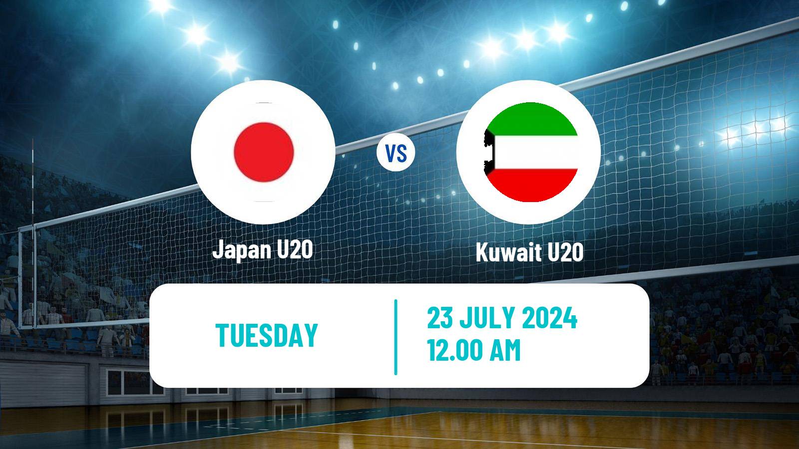 Volleyball Asian Championship U20 Volleyball Japan U20 - Kuwait U20