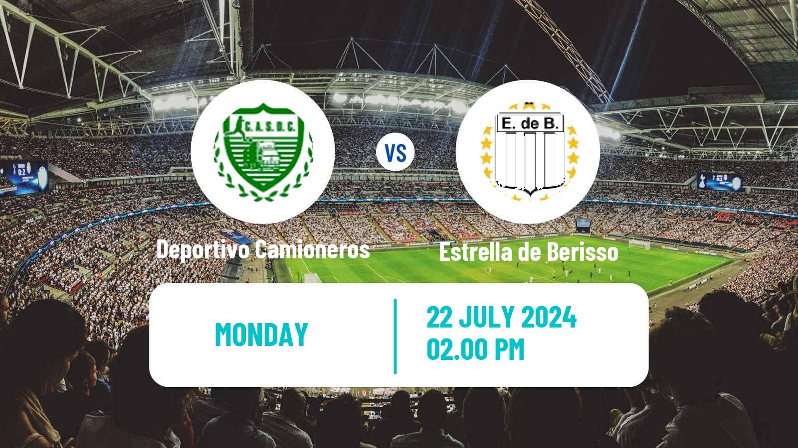 Soccer Argentinian Torneo Promocional Amateur Deportivo Camioneros - Estrella de Berisso