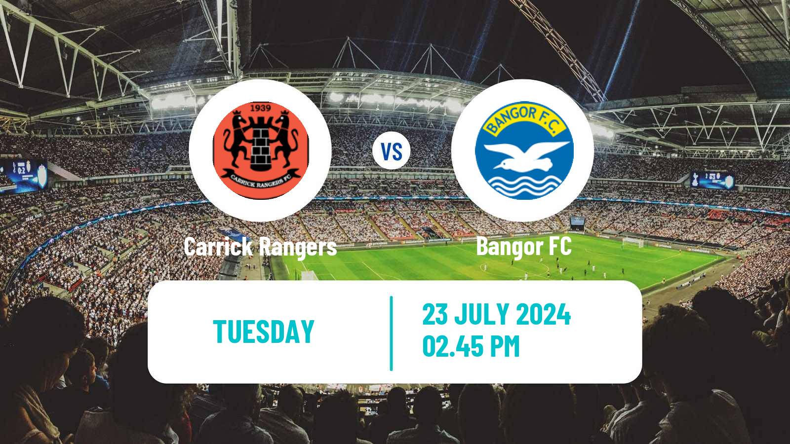 Soccer Club Friendly Carrick Rangers - Bangor