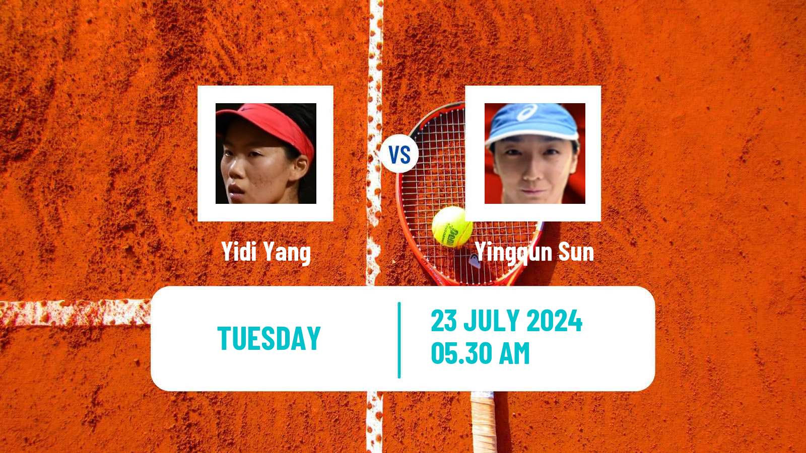 Tennis ITF W35 Naiman Women Yidi Yang - Yingqun Sun