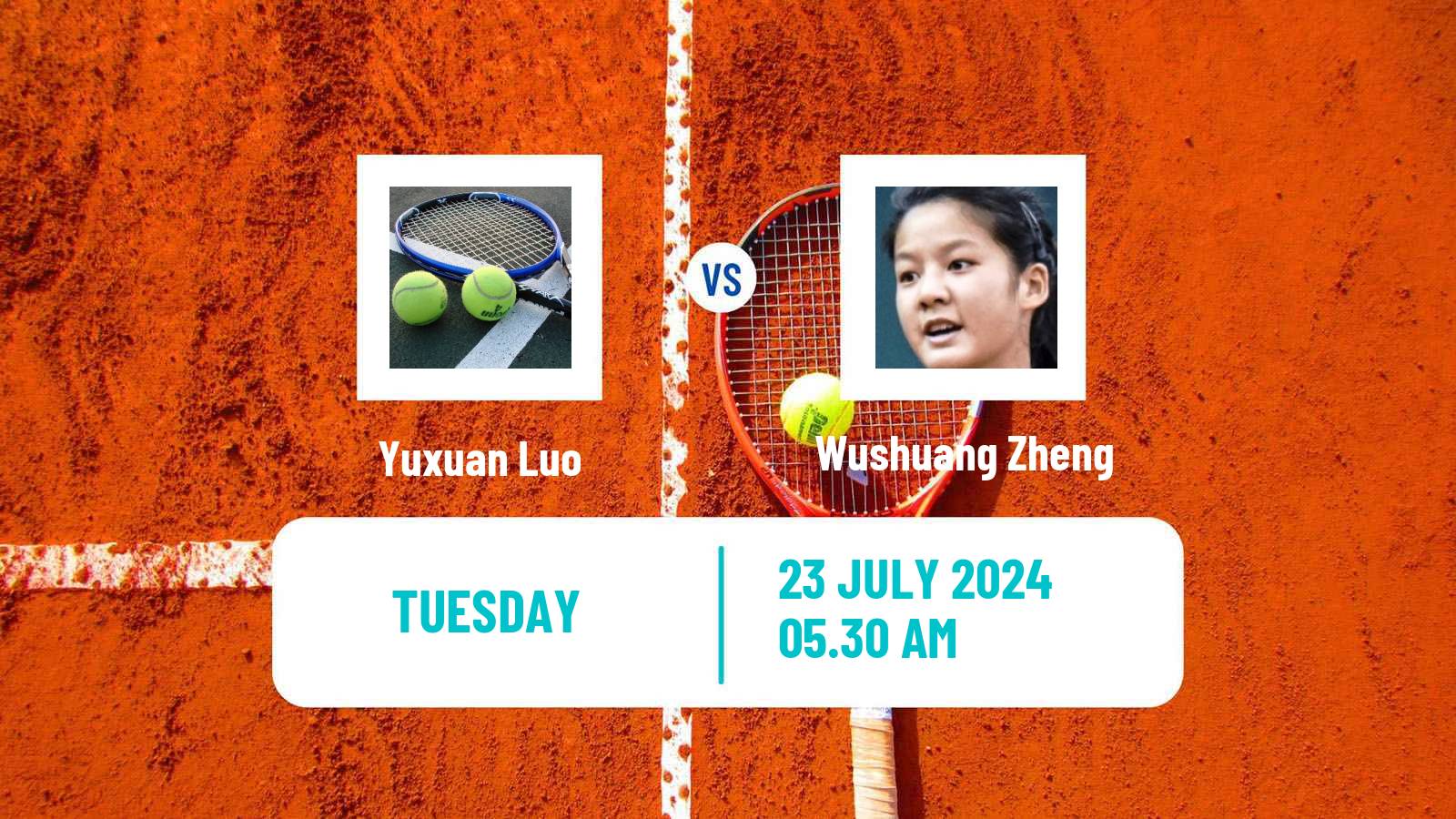 Tennis ITF W35 Naiman Women Yuxuan Luo - Wushuang Zheng