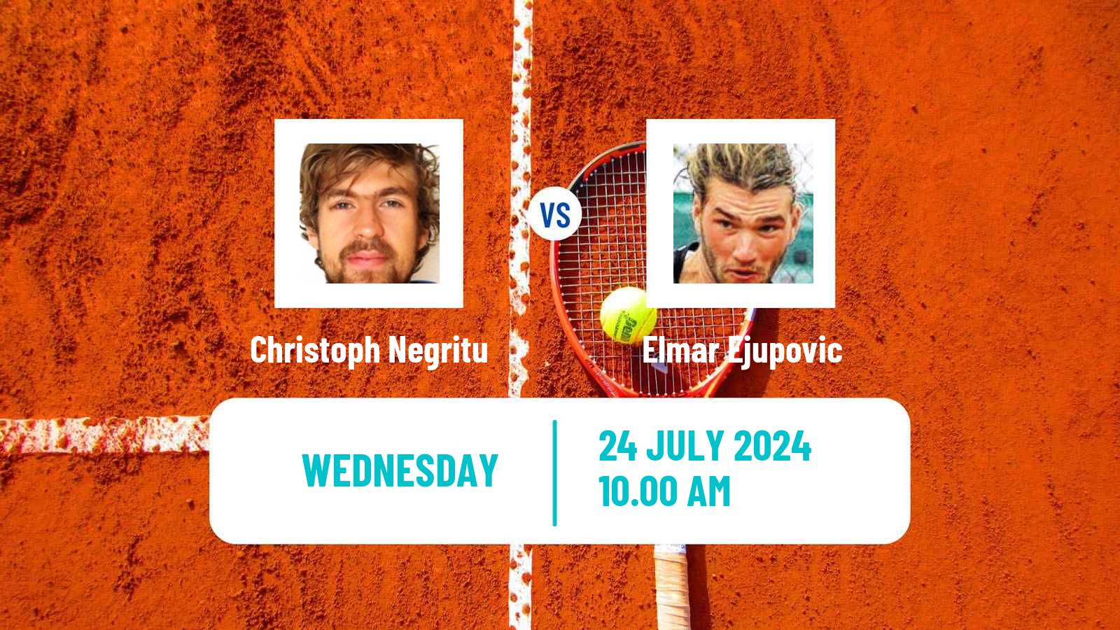 Tennis ITF M15 Metzingen Men Christoph Negritu - Elmar Ejupovic