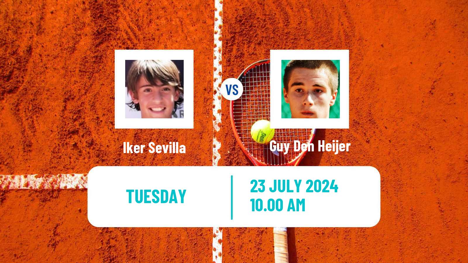 Tennis ITF M25 Denia Men Iker Sevilla - Guy Den Heijer