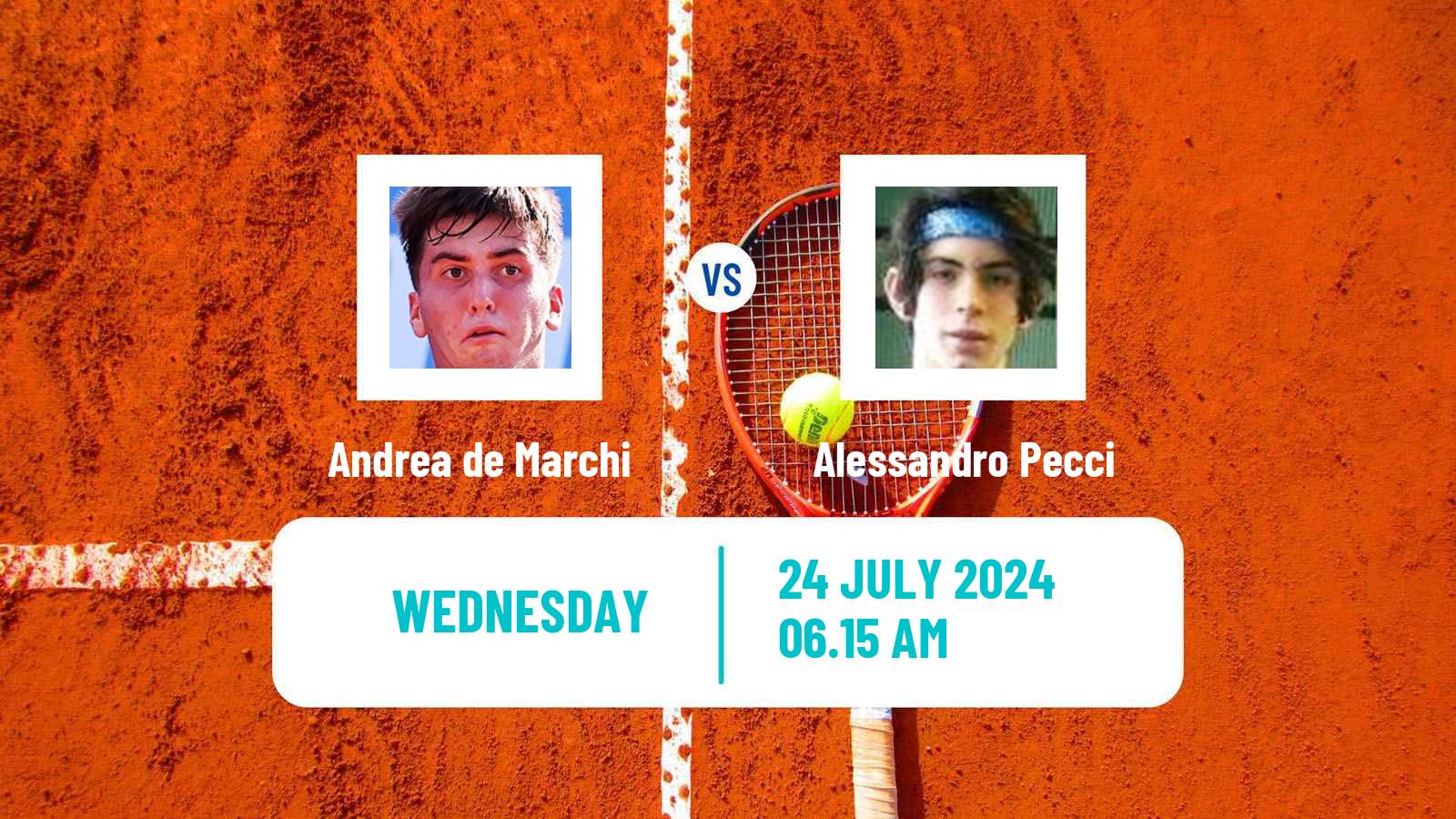 Tennis ITF M15 Perugia Men Andrea de Marchi - Alessandro Pecci