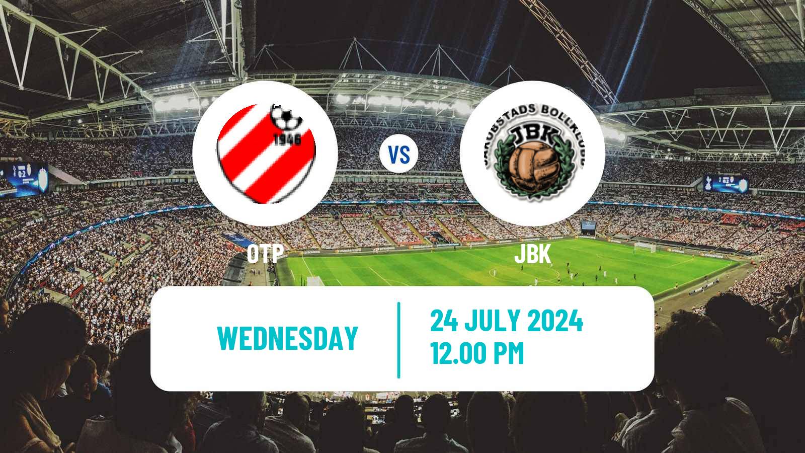 Soccer Finnish Kakkonen Group C OTP - JBK