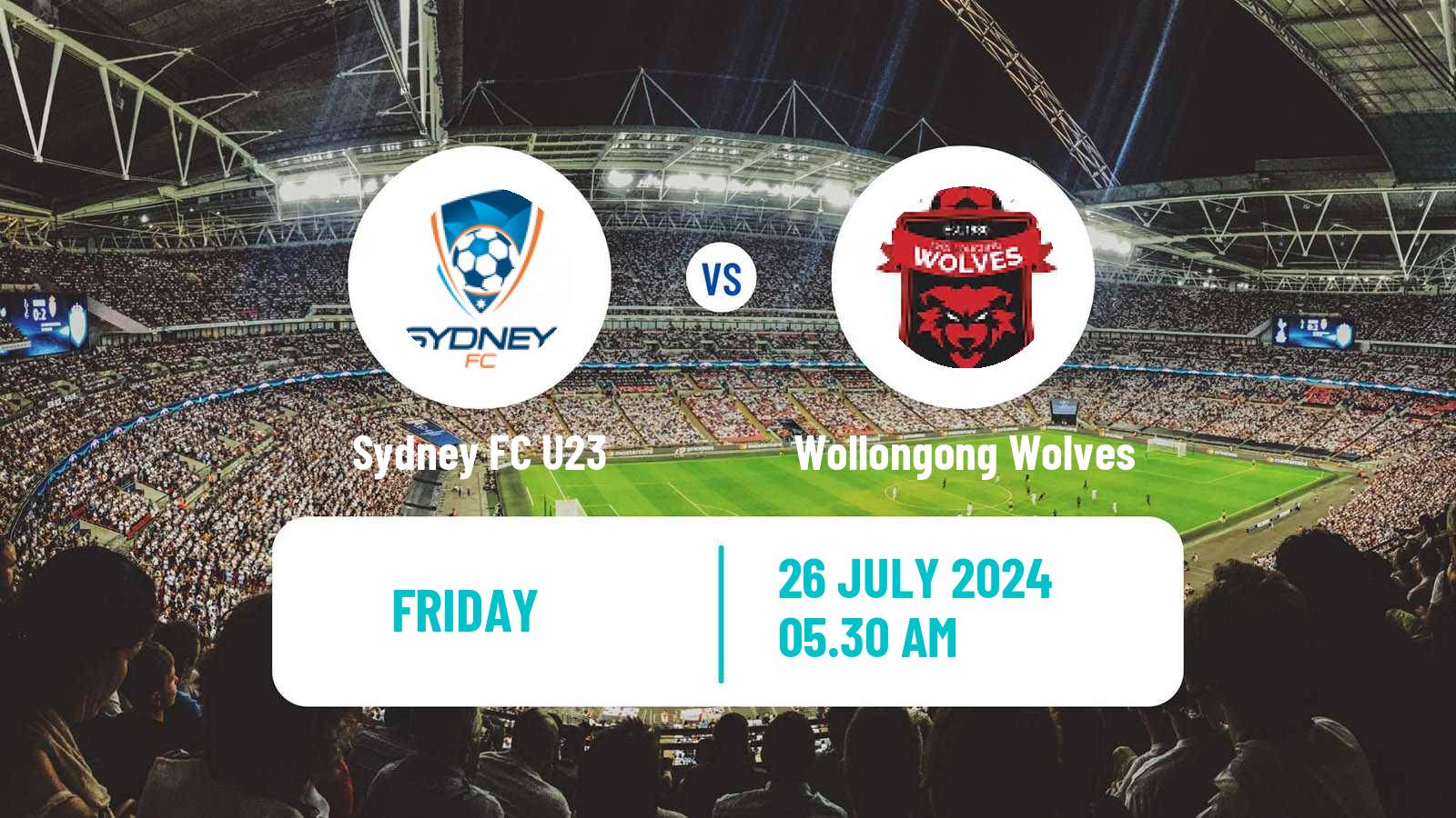 Soccer Australian NPL NSW Sydney FC U23 - Wollongong Wolves