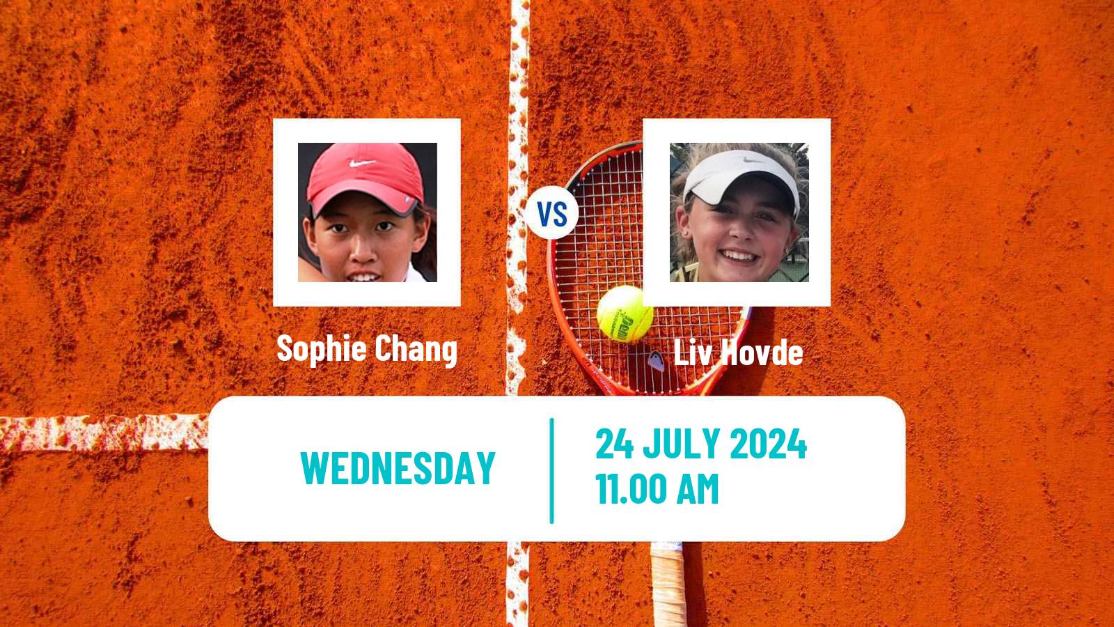 Tennis ITF W50 Dallas Tx Women Sophie Chang - Liv Hovde