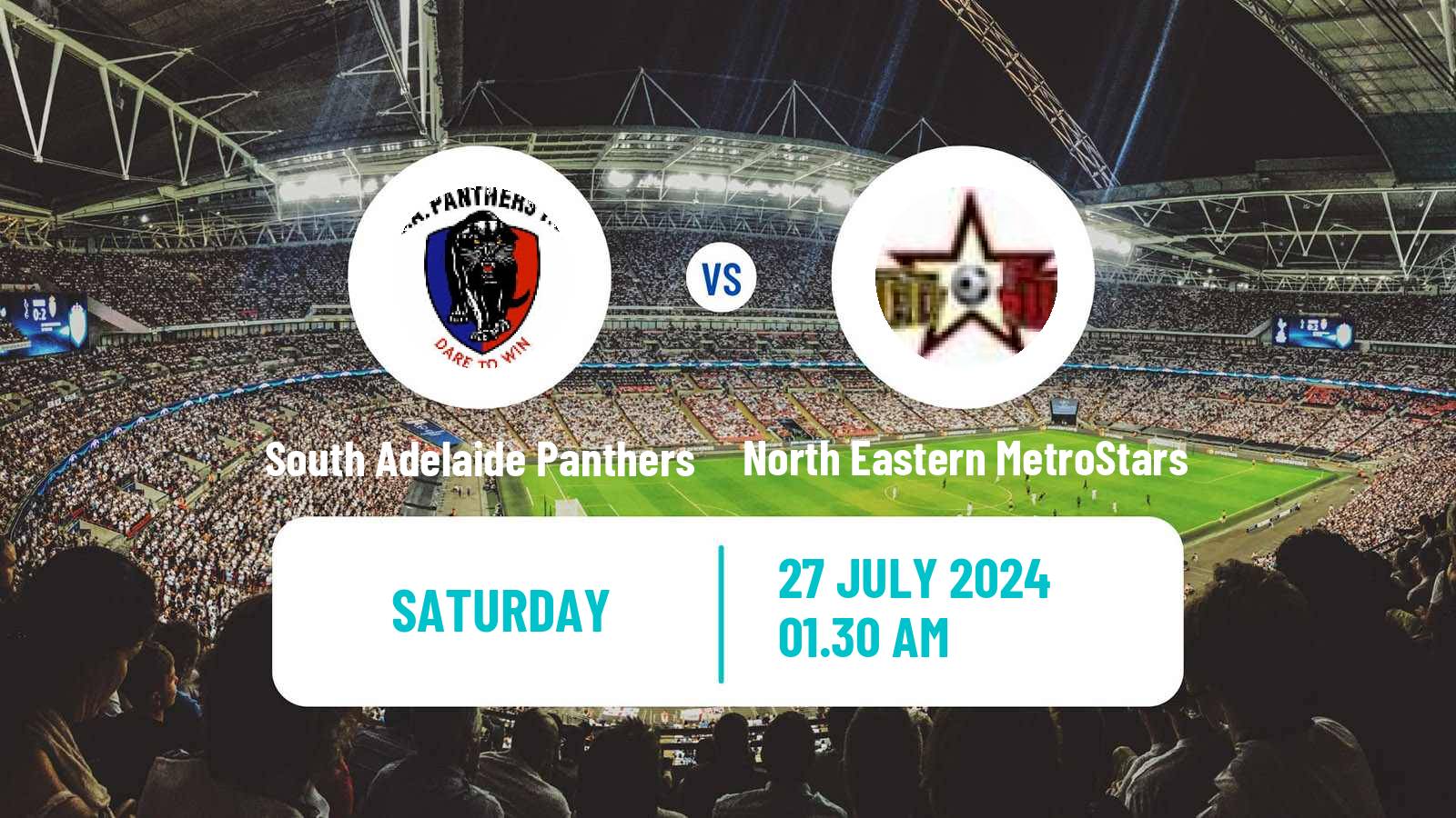 Soccer Australian NPL South Australian South Adelaide Panthers - North Eastern MetroStars