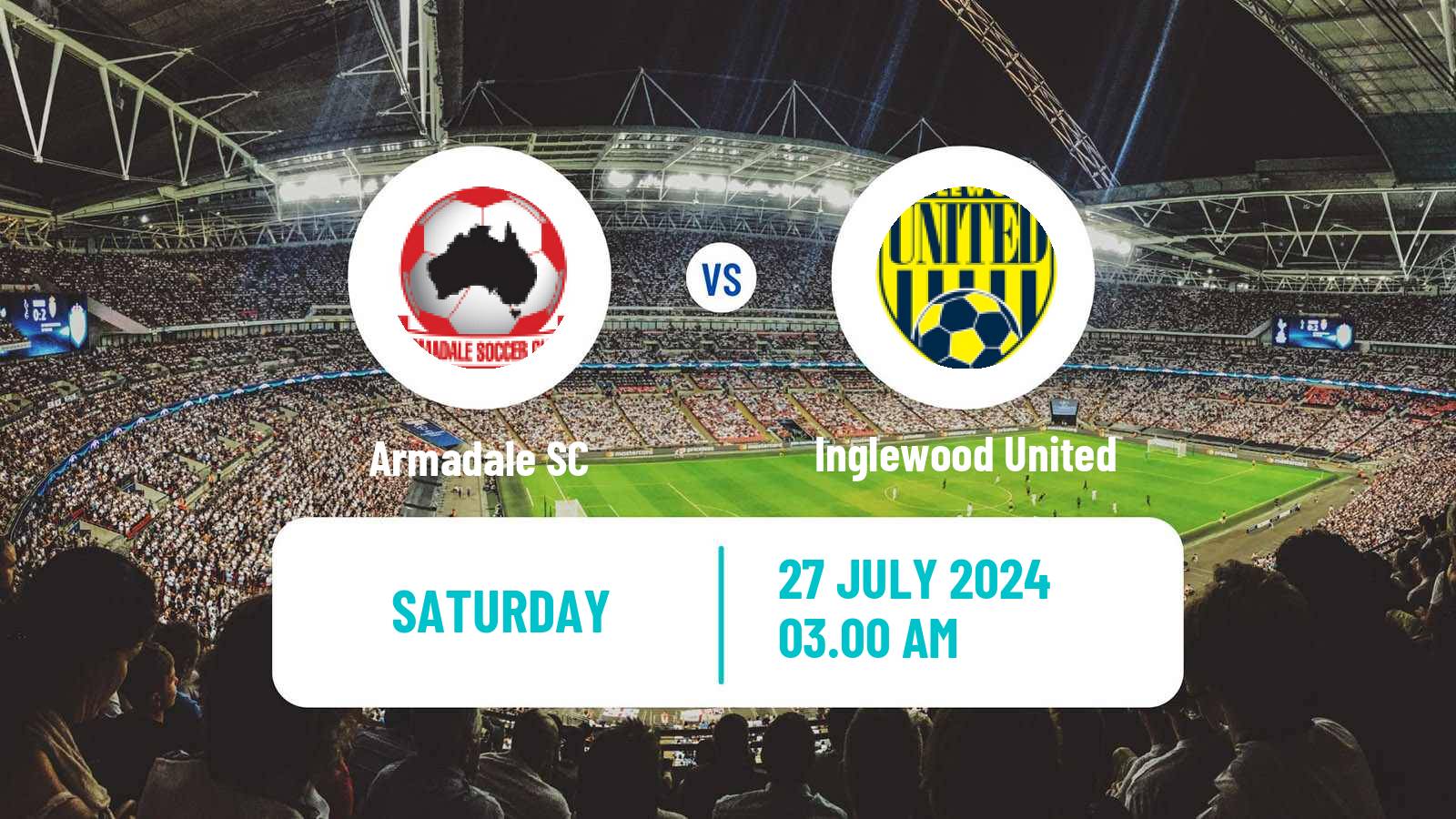 Soccer Australian NPL Western Australia Armadale - Inglewood United