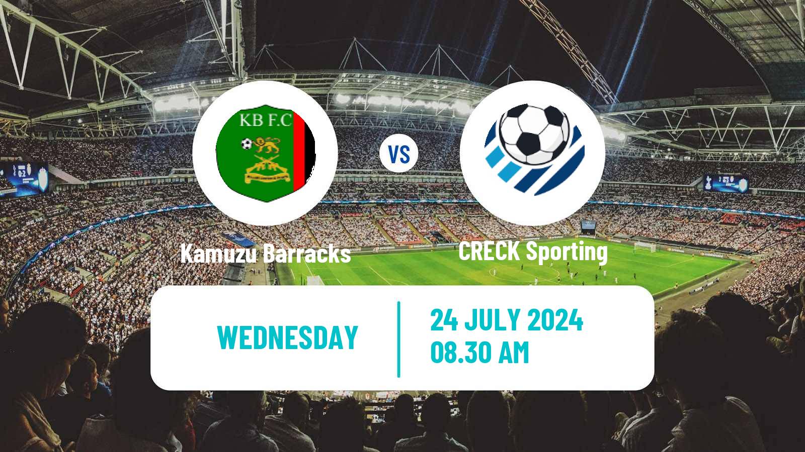 Soccer Malawi Premier Division Kamuzu Barracks - CRECK Sporting