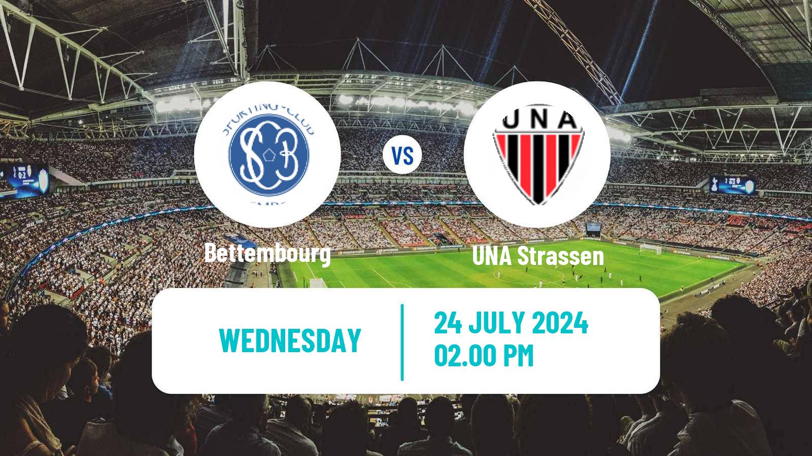 Soccer Club Friendly Bettembourg - UNA Strassen