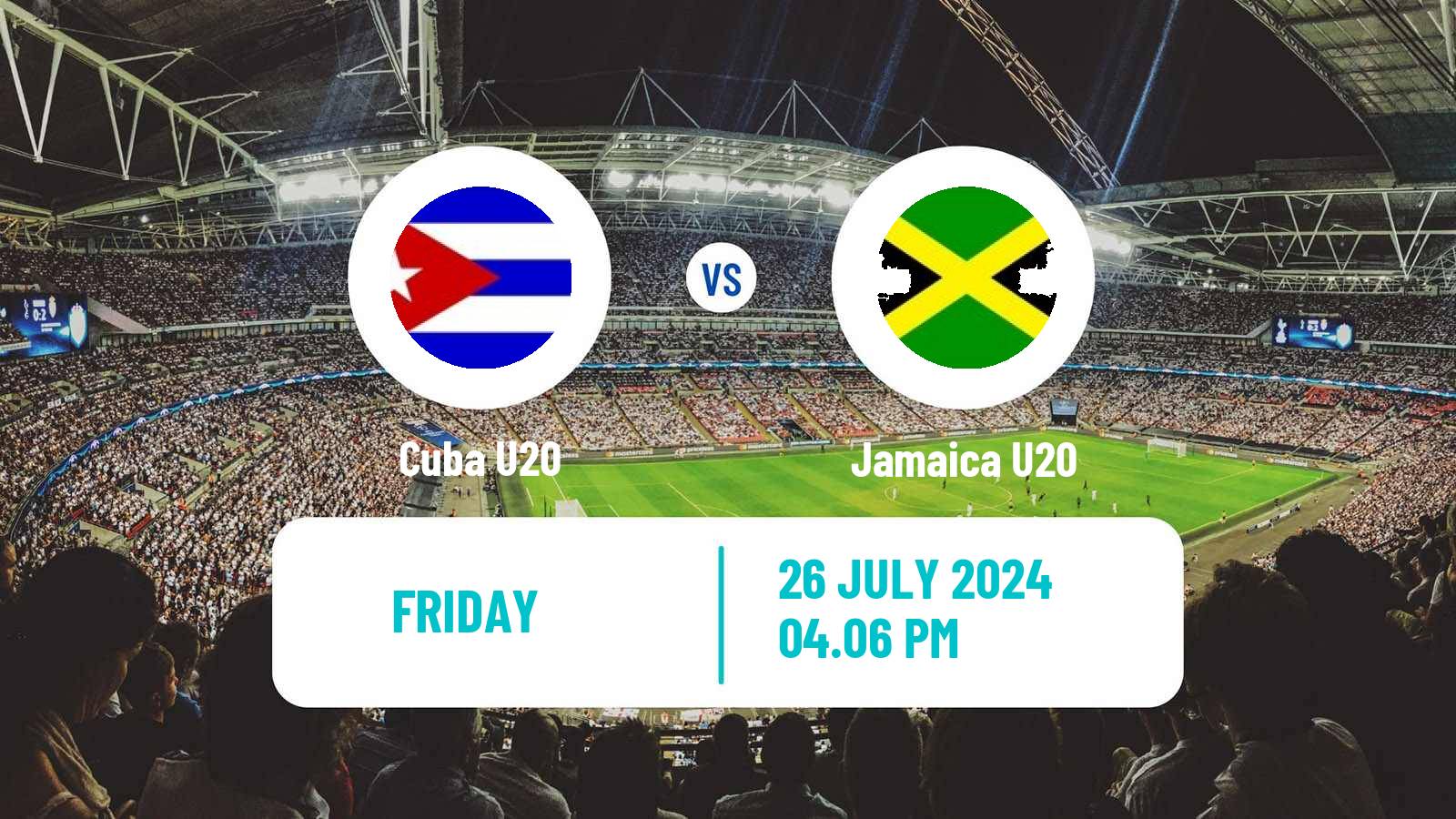 Soccer CONCACAF Championship U20 Cuba U20 - Jamaica U20